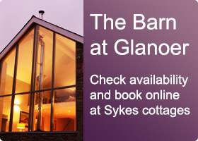 Book the barn at Glanoer
